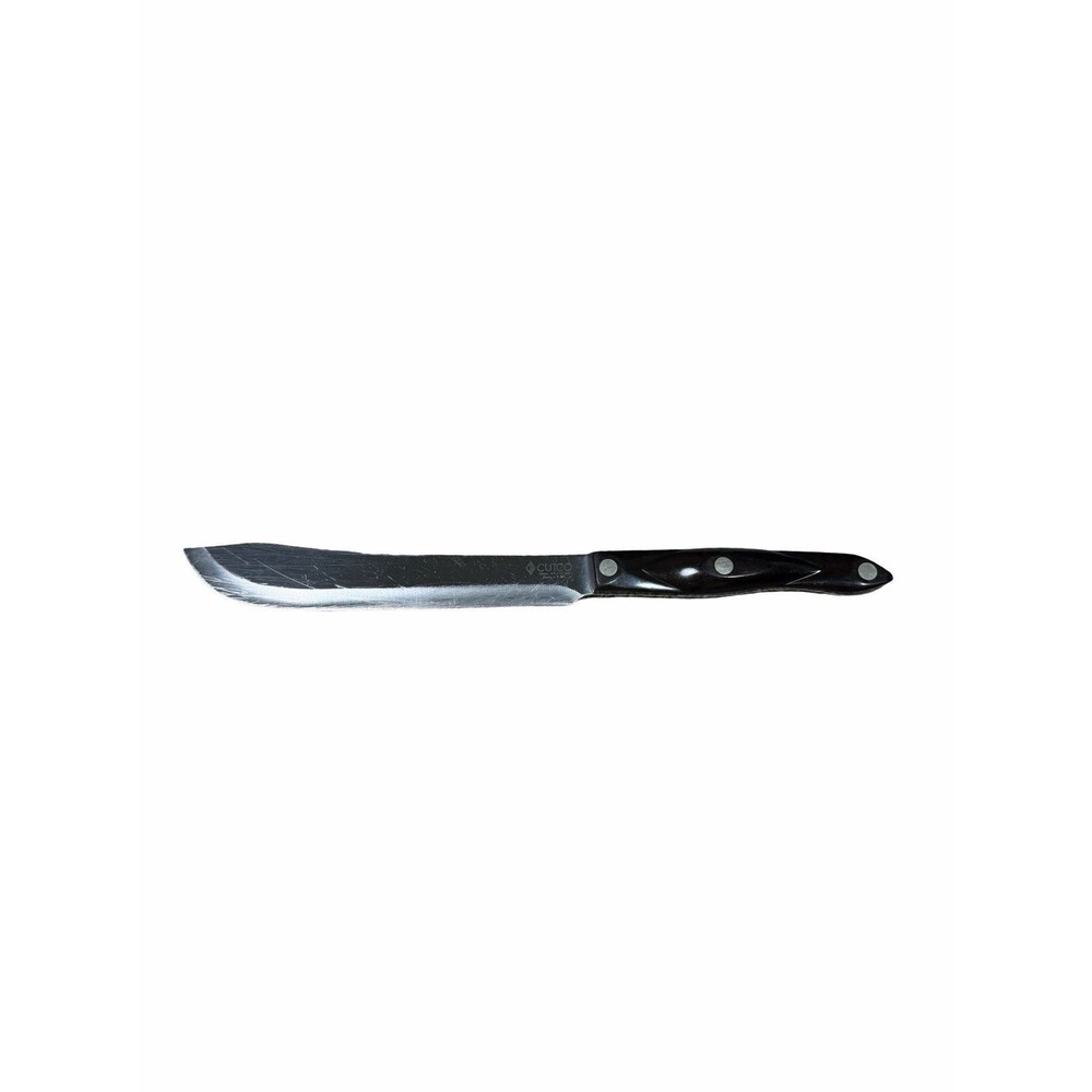 Cutco 1722 Butcher Knife Made USA Vintage Brown Resin Handle Made USA